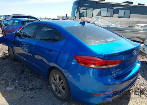 2018 Hyundai Elantra Sel z USA, uszkodzony, nr VIN 5NPD84LF6JH368544